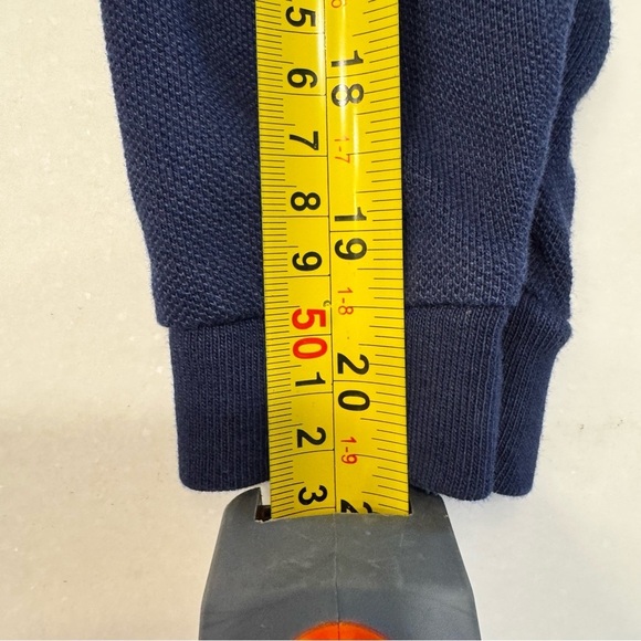 Ralph Lauren Baby Boy LOT OF 2 Rompers Navy L/S Salmon S/S W/ Collar NEW Sz 6 Mo - Picture 13 of 14